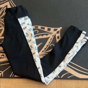 GOAT-Kids Black and White Printed Bottoms-youth size medium